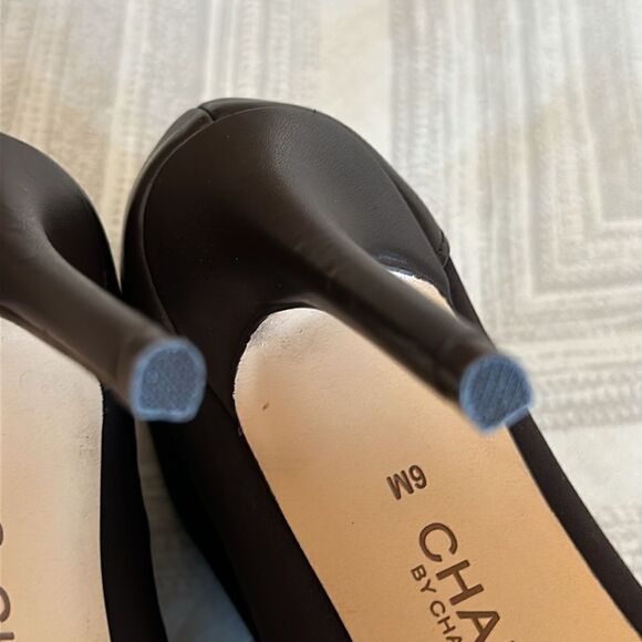 Charles By Charles David Dark Brown Ankle Boot Mixed Media Leather Front Zip - Picture 7 of 7